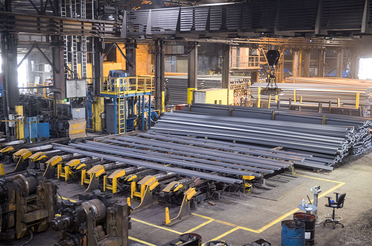 Huntington SWVA facility steel inventory