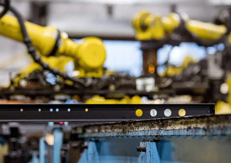 Robotic welding high precision cnc