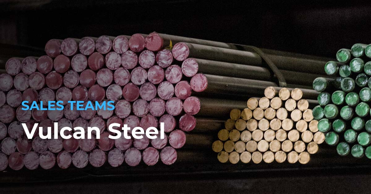 Sales team contact Vulcan Steel SDI Long Products Group