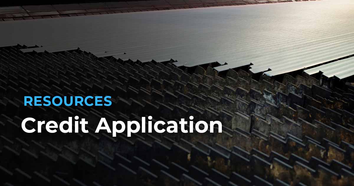 Credit Application Steel Dynamics Long Products Steel